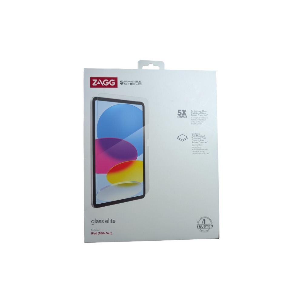 LR Zagg InvisibleShield Glass Elite Screen Protector for Apple iPad 10th‎ Gen